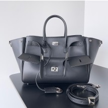 발렌시아가 벨에어 스몰 토트백 블랙 8125452ABAW1000