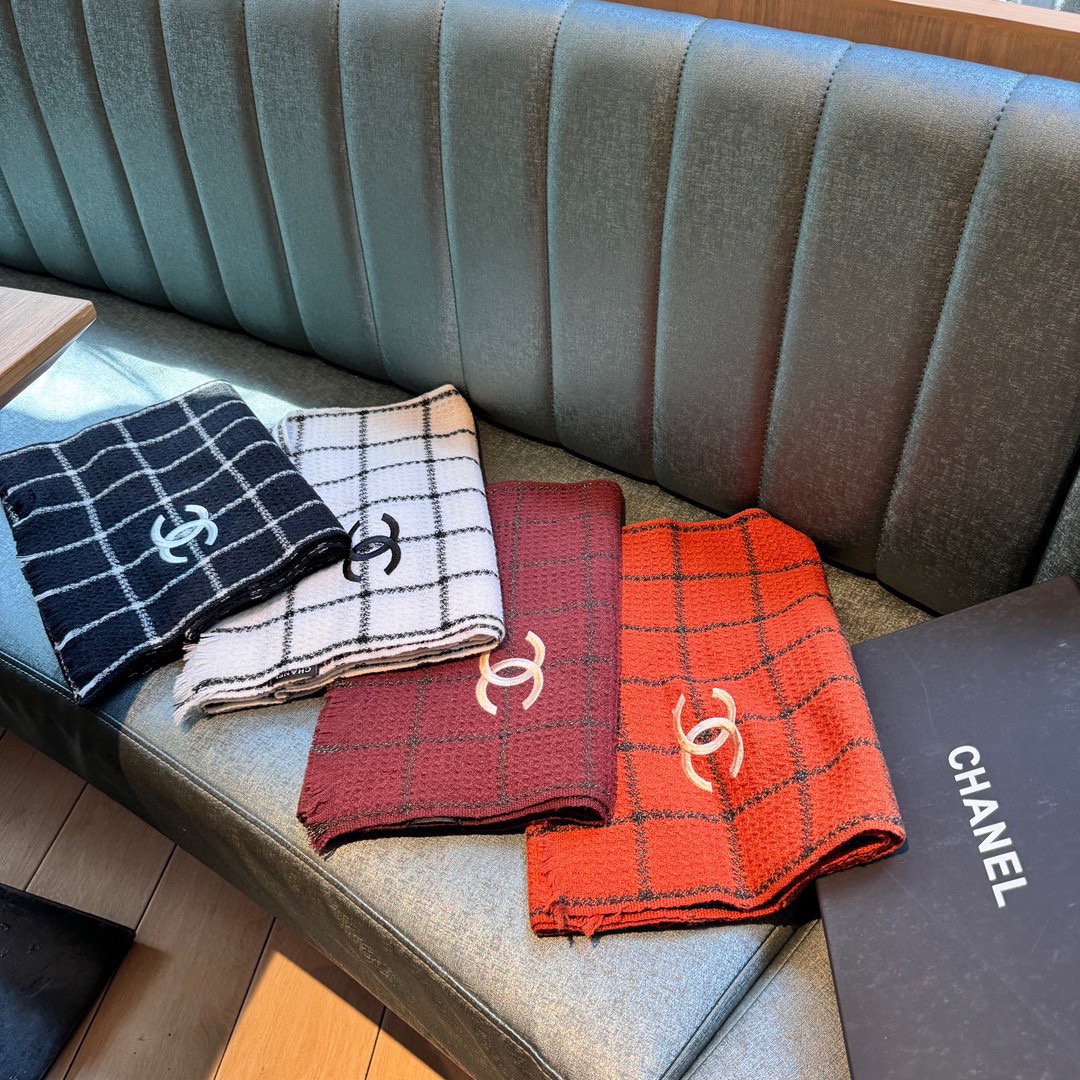 샤넬 고품질 스카프 머플러 4칼라 26