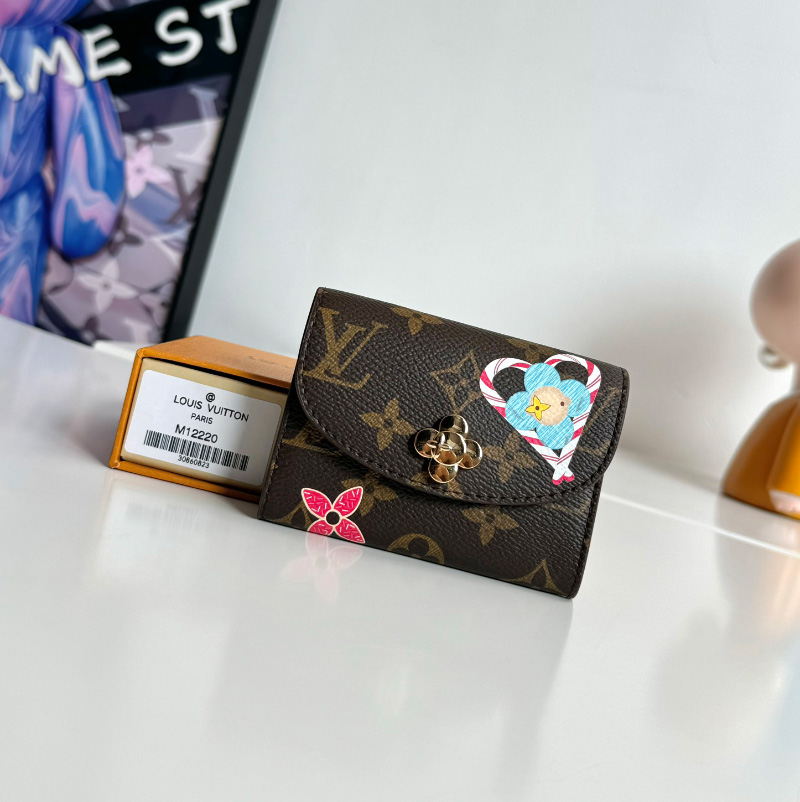 루이비통 여성 카드지갑 로잘리 코인 퍼스 M12220