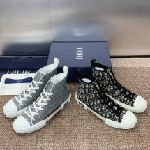 DIOR 디올  B23 하이탑 스니커즈 남녀공용 2컬러  3SH126ZTU