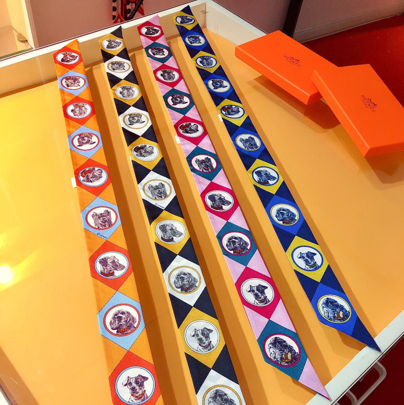 에르메스 고품질 스카프 방도 4칼라 05