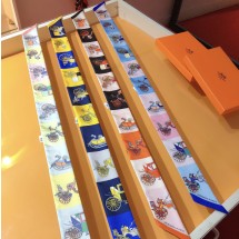 에르메스 고품질 스카프 방도 4칼라 06