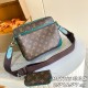루이비통 LV COLORMANIA 트리오 메신저 M12766