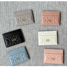 디올 졸리 5-슬롯 여성 카드 지갑 6컬러 S3103UNJB_M900