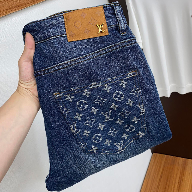 루이비통 고품질 청바지 34