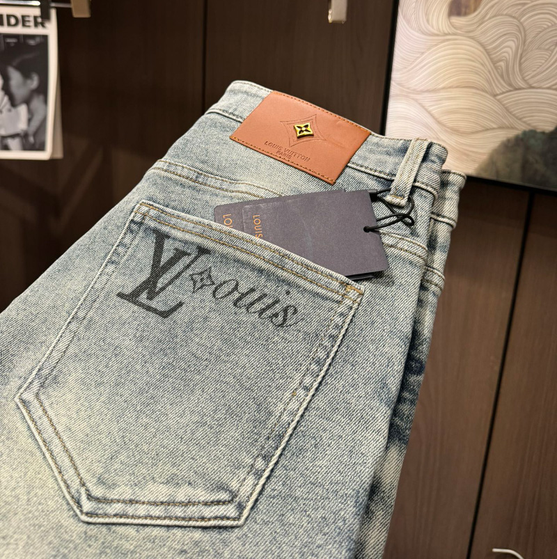 루이비통 고품질 청바지 36