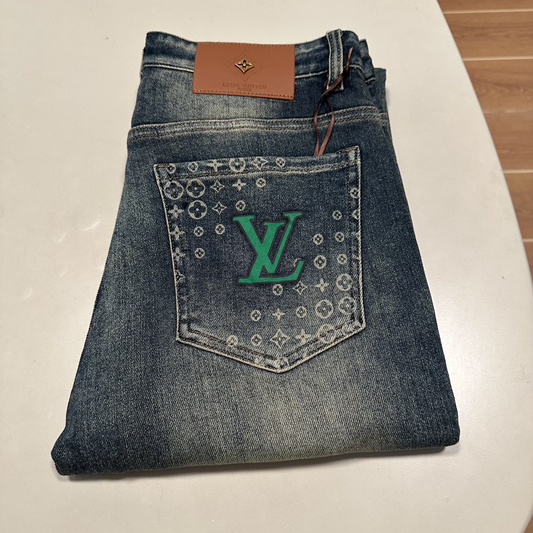 루이비통 고품질 청바지 37
