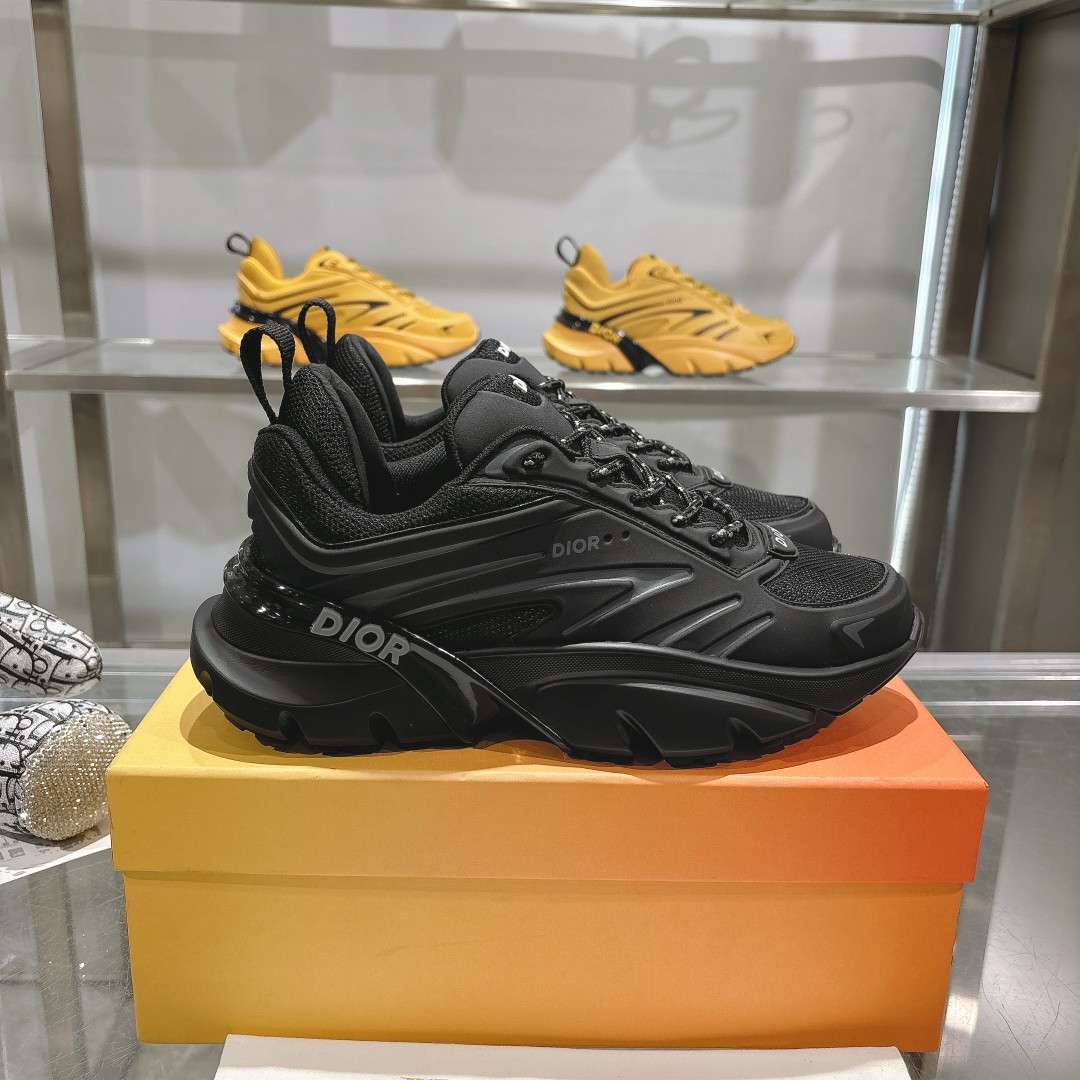 디올 B44 블레이드 스니커즈 블랙 3SN306ZZY H981