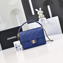 샤넬 CHANEL 핸들 장식의 미니 플랩 백  4컬러 AS5165