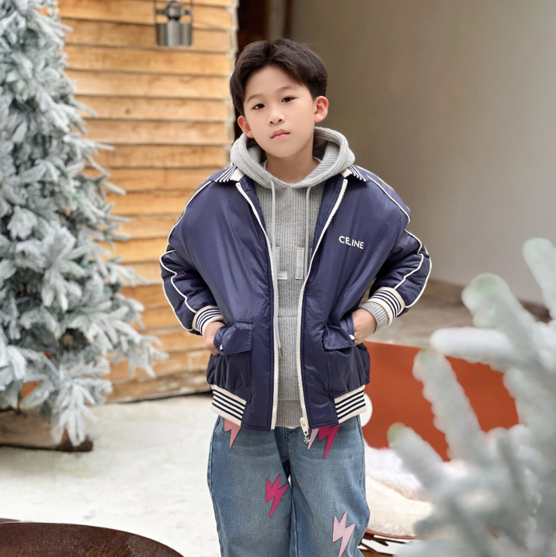 셀린느 로고 남성 블루종 2W973661V 07MR