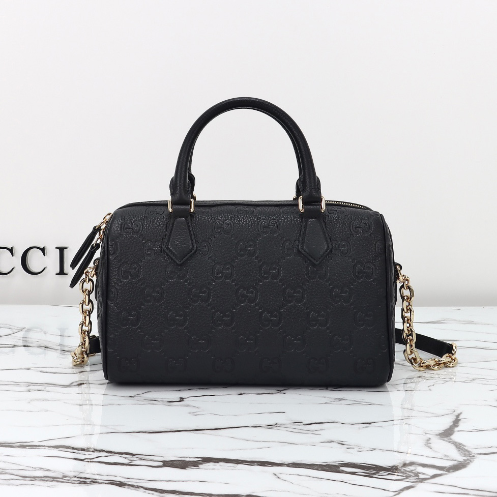 구찌 GG 엠블럼 스몰 탑 핸들백 2컬러 815255