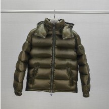 몽클레르 마야 남성 숏 다운 패딩 재킷 올리브 J20911A5360068950833