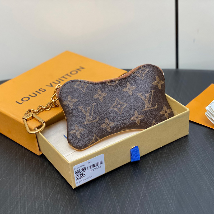 루이비통 파우치 본 키 파우치 모노그램 브라운 M12616