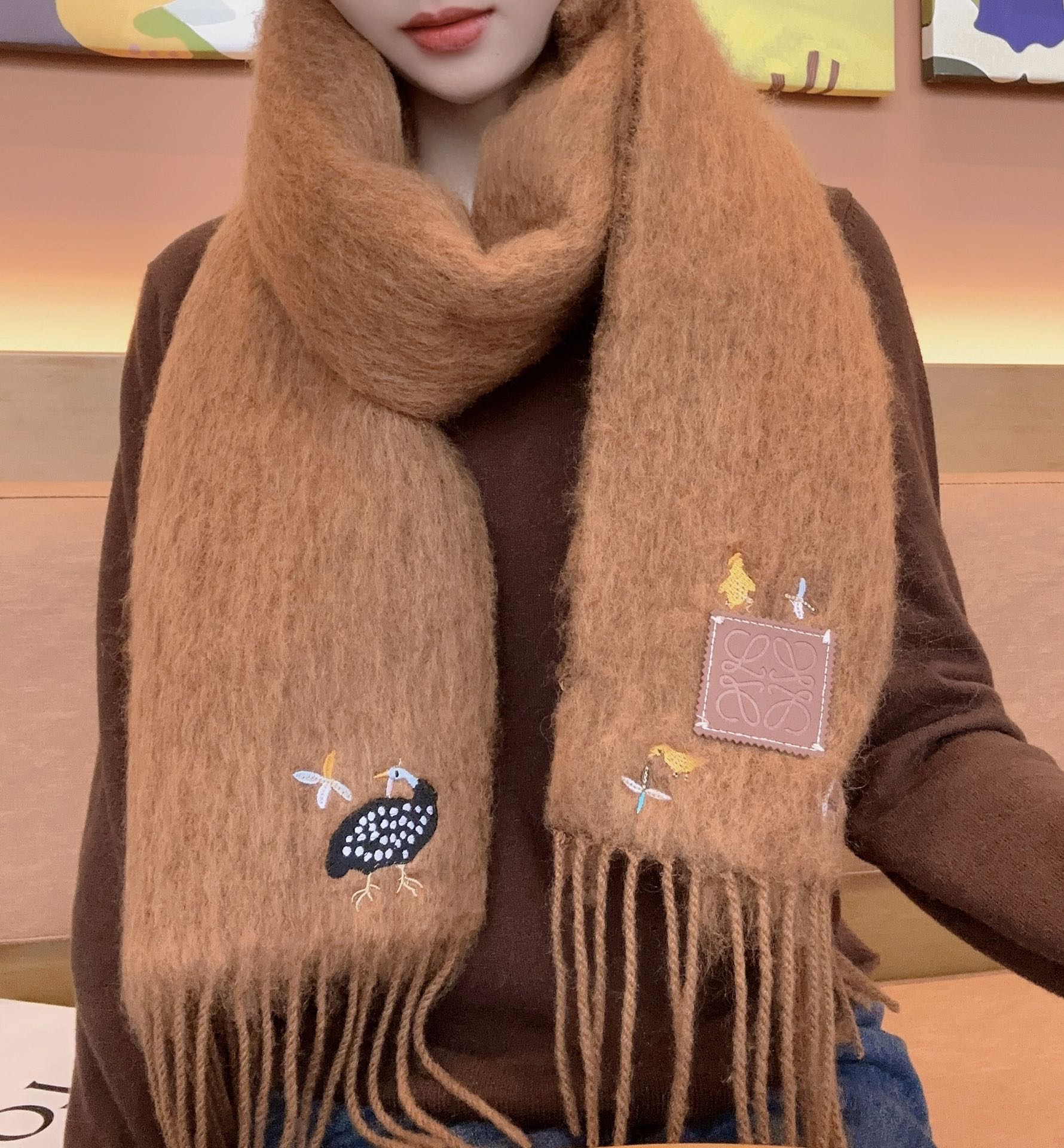 로에베 고품질 스카프 머플러 13