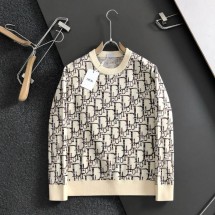디올 오블리크 자카드 울 스웨터 193M638AT662