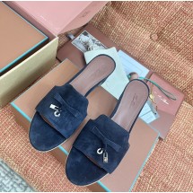 로로 피아나 섬머 챰스 임벨리쉬드 스웨이드 뮬 6컬러 FAI5579W000