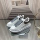 알렉산더 맥퀸 Oversized White Blue Croc 5컬러 남녀공용 625162WHZ4K9255