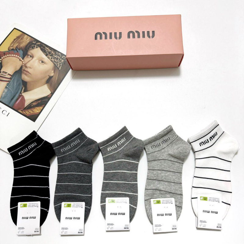 미우미우 양말 세트 01