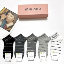 미우미우 양말 세트 01