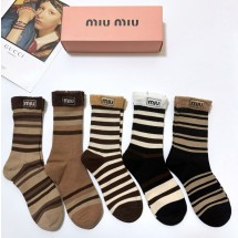 미우미우 양말 세트 03