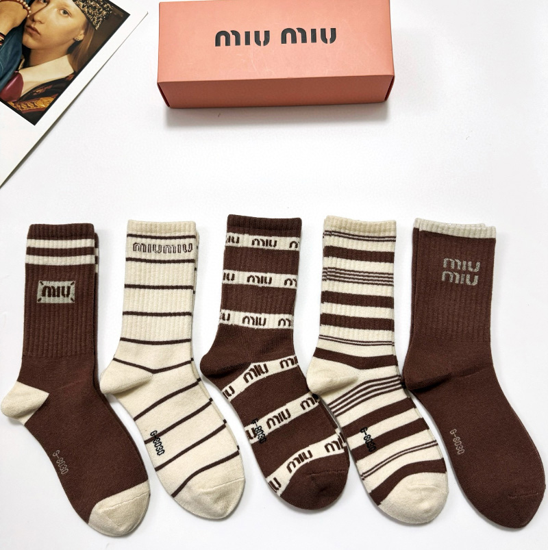미우미우 양말 세트 04