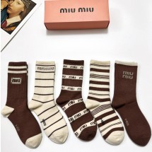 미우미우 양말 세트 04