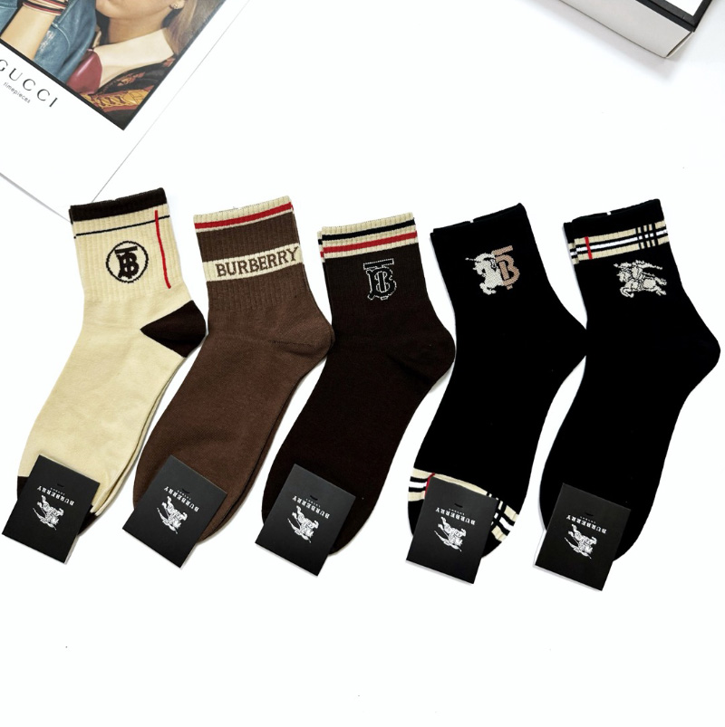 버버리 양말 세트 01