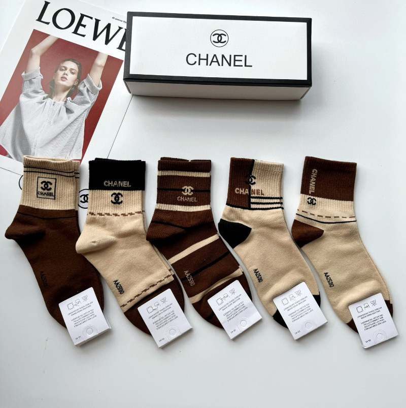 샤넬 양말 세트 01