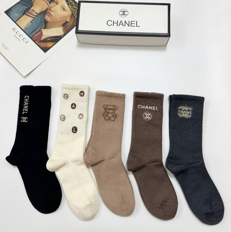 샤넬 양말 세트 02