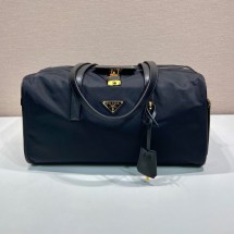 프라다 대형 리나일론 탑 핸들 백 블랙 1BB135RDLN 1289235