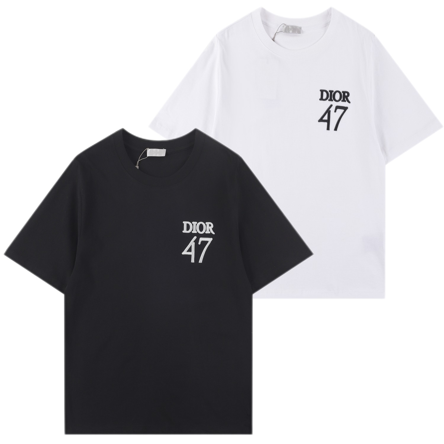 디올 고품질 반팔 티쳐셔츠 2컬러 01