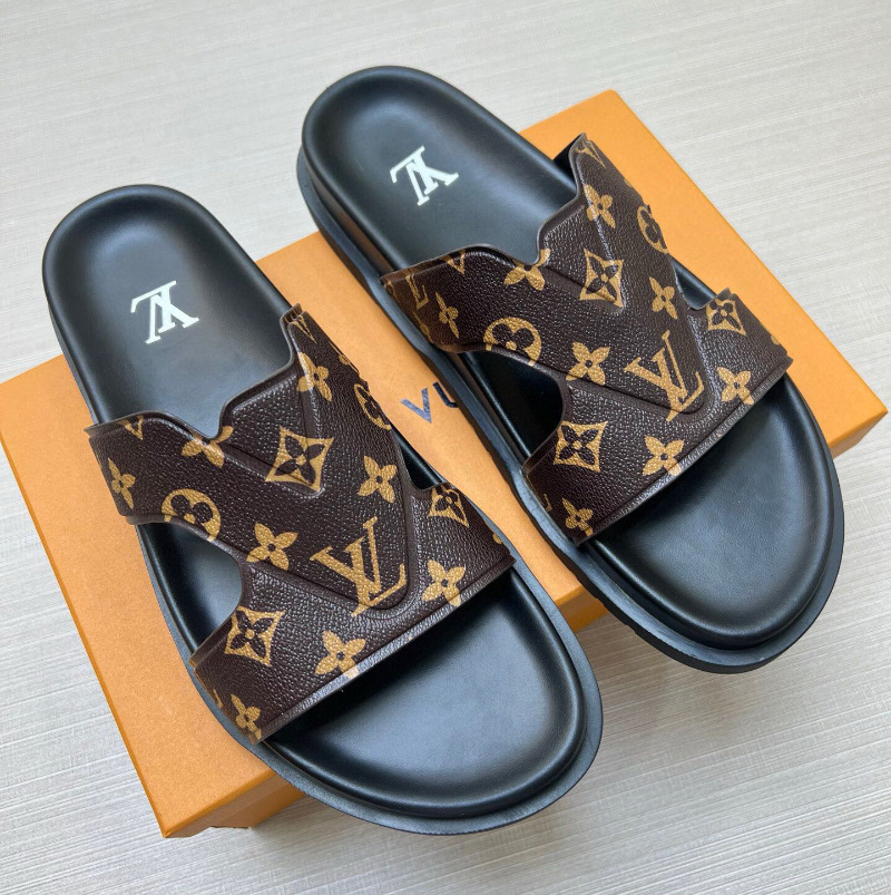 루이비통 고품질 남자 슬리퍼 3컬러 02