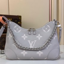 루이비통 숄더백 크로스백 불로뉴 바이 컬러 모노그램 앙프렝뜨 가죽 M14211