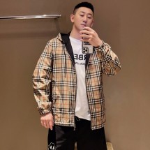 버버리 리버서블 남여공용 양면 후드자켓 80270971