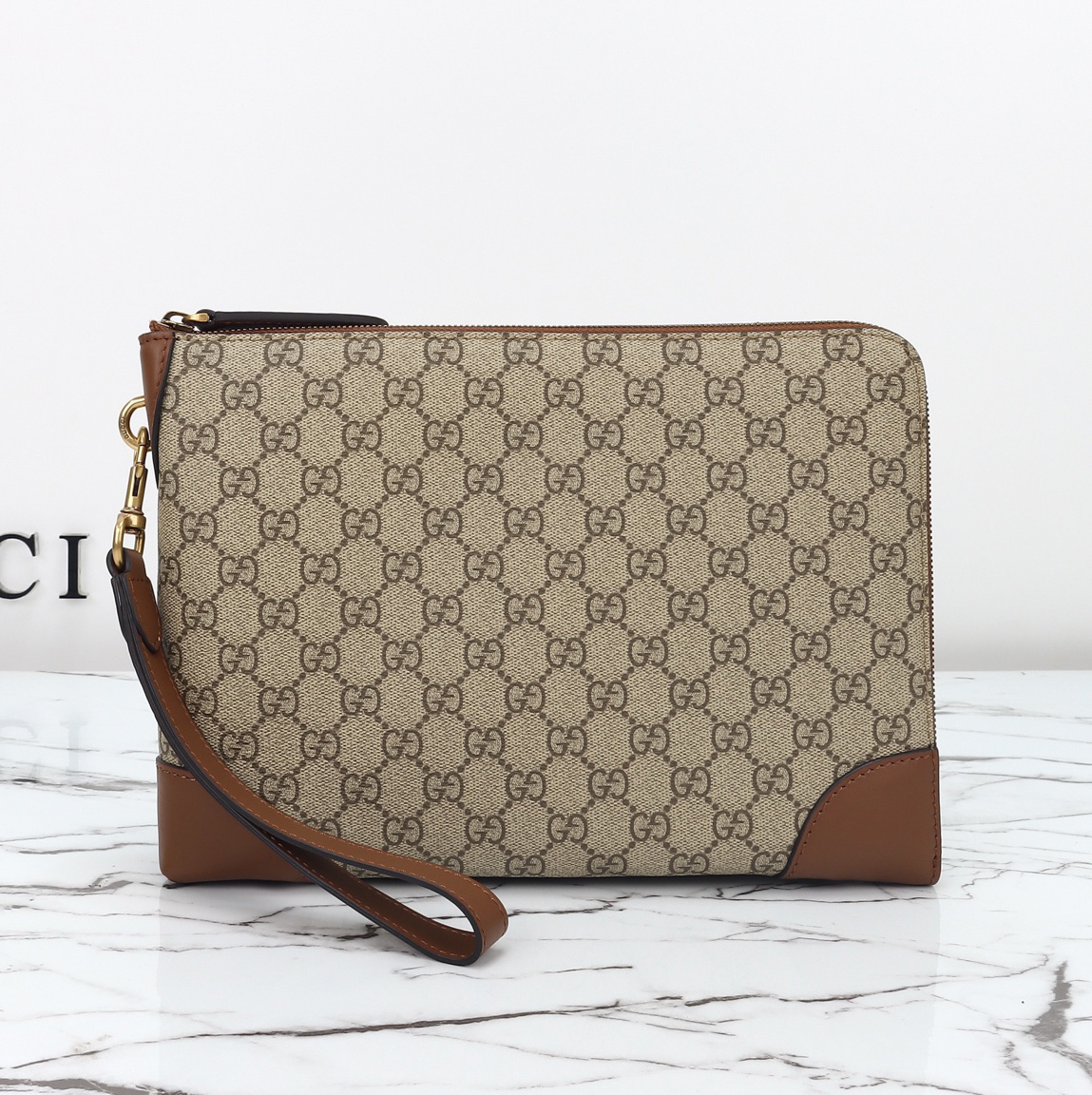 구찌 GG 엠블럼 스몰 비즈니스 케이스 2컬러 821156