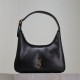 생로랑 칼립소 램스킨 미니 호보백 블랙 791484