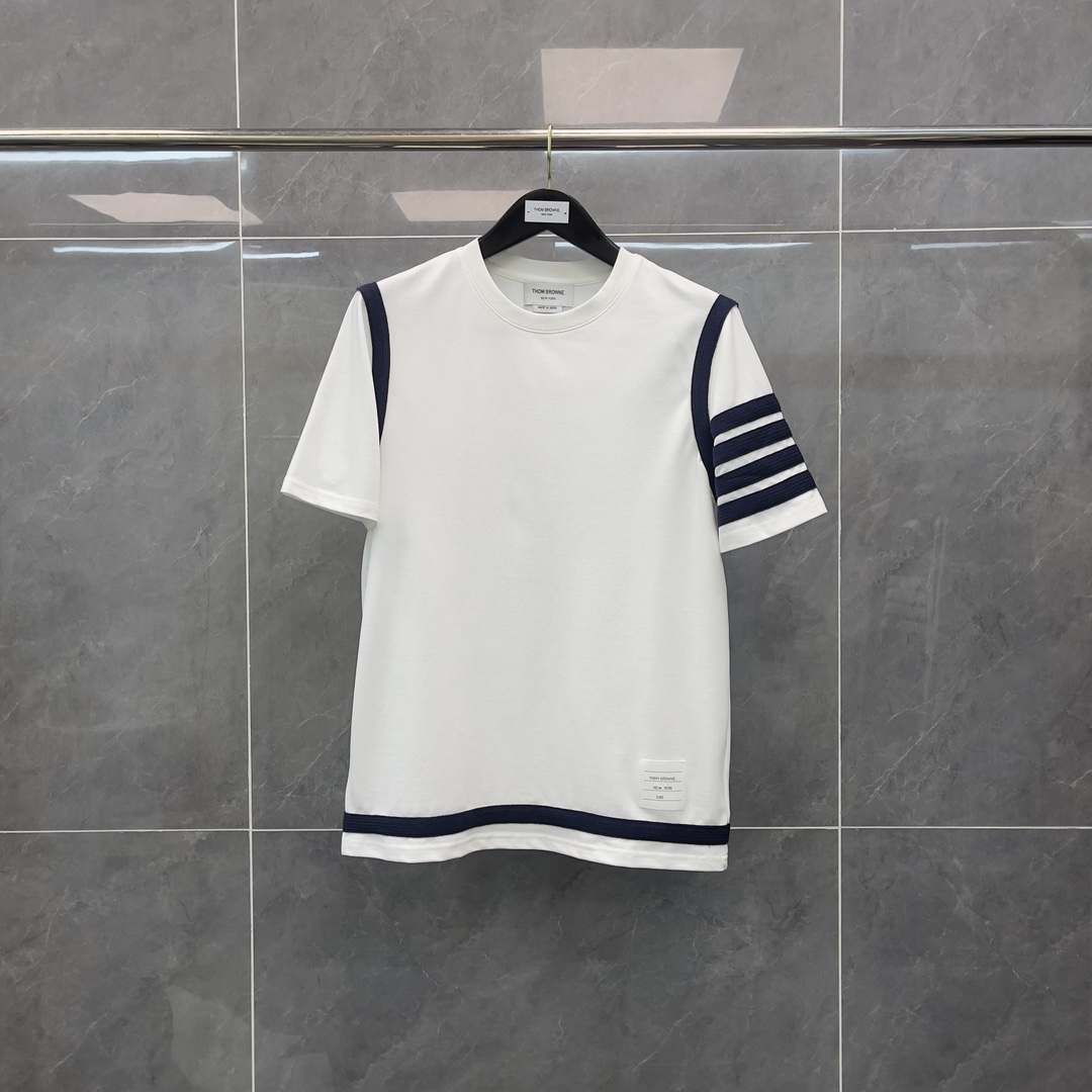 톰브라운 고품질 반팔티 2칼라 05