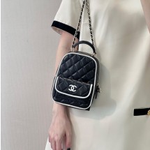 샤넬 25SS 클래식 탑핸들 미니 백팩 AP4514