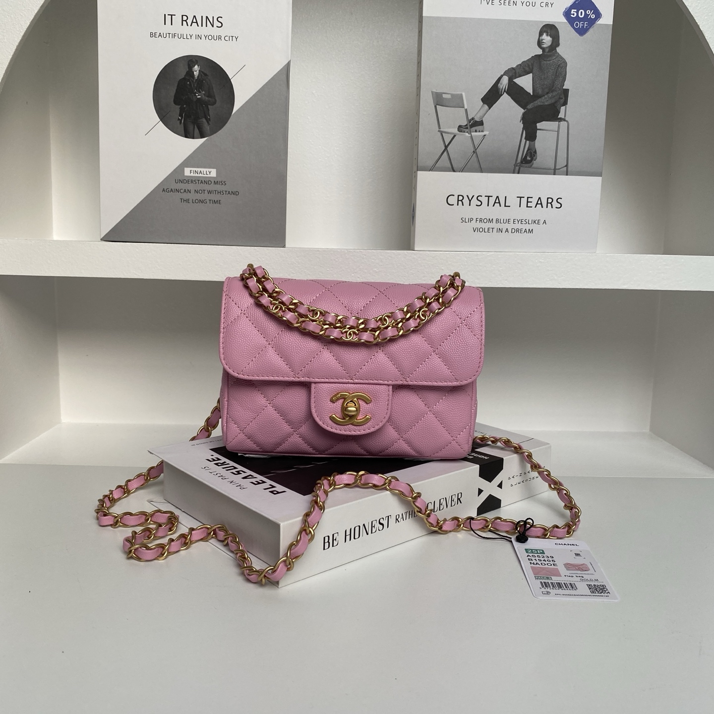 샤넬 25SS 클래식 캐비어 미니 플랩백 3컬러 AS5239