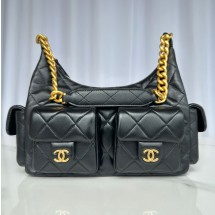 샤넬 25C 골드체인 숄더백 AS5302