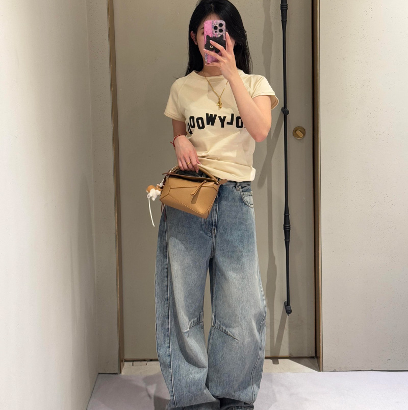 로에베 고품질 여성 청바지 01