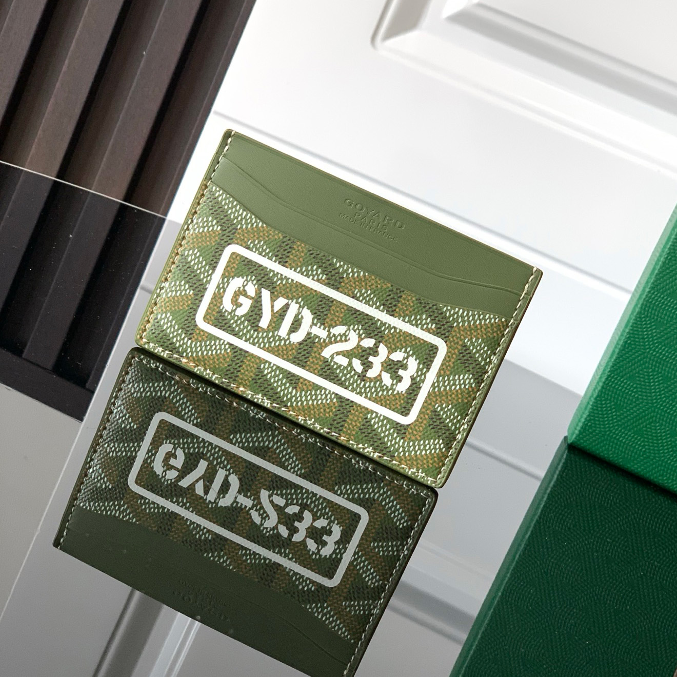 고야드 생피스 캔버스 남녀공용 카드지갑 SSUGYDPMLTY-29CL29X