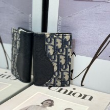 디올 새들 버티컬 2단 카드지갑 오블리크 홀더 케이스 2컬러 2ADCH169YKS