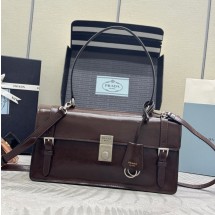 프라다 미디엄 가죽 토트 백 3컬러 1BN026