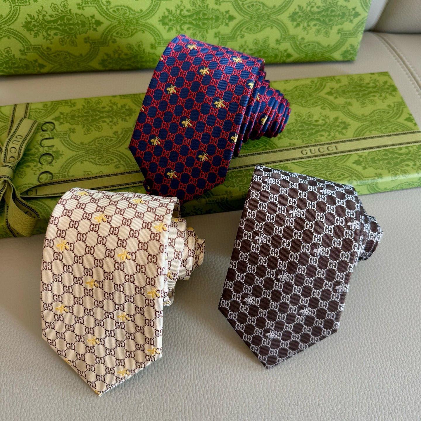 구찌 고품질 넥타이 3칼라 08