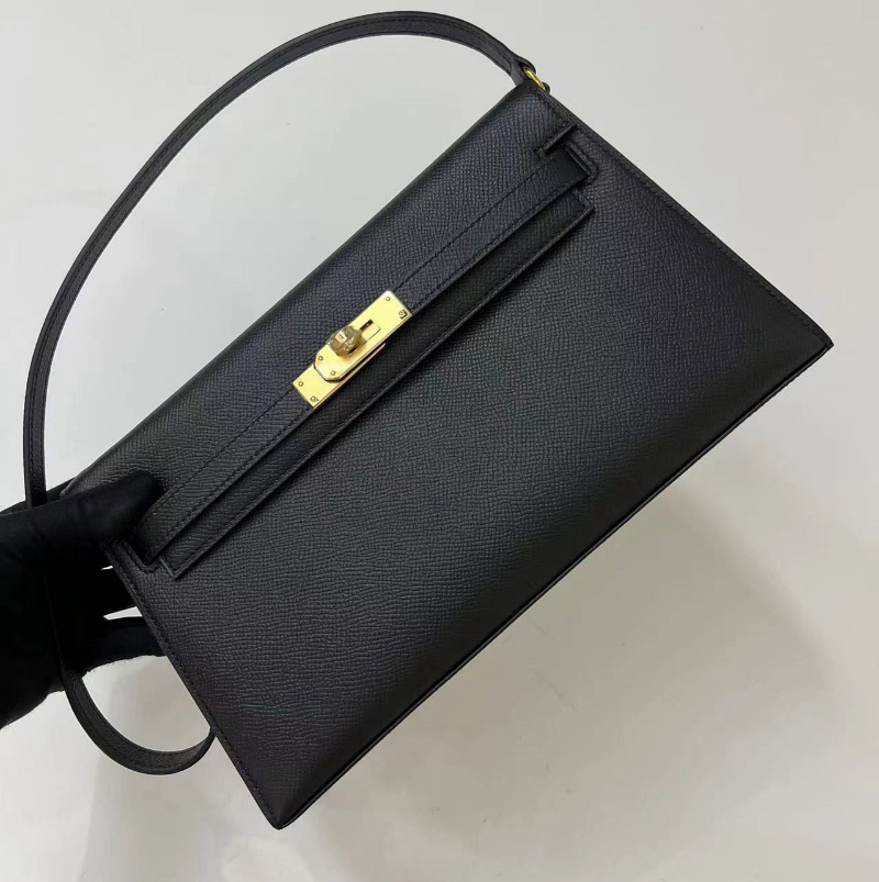 에르메스 켈리 엘란 골드버클 쉐브르 염소가죽 6컬러 H084490CC89