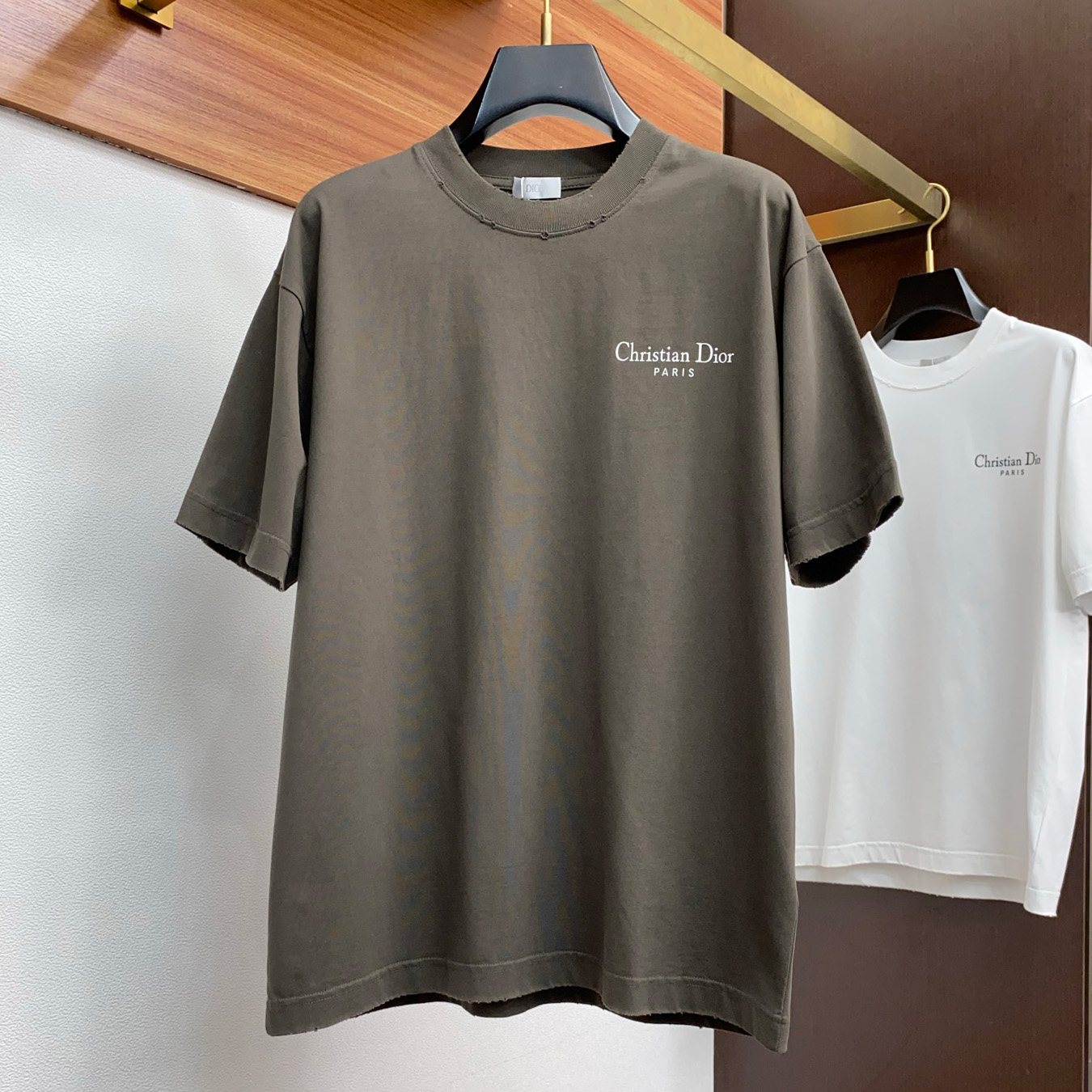 디올 고품질 반팔 티셔츠 2칼라 08