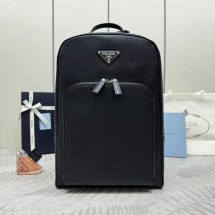 프라다 사피아노 가죽 백팩 블랙 2VZ102