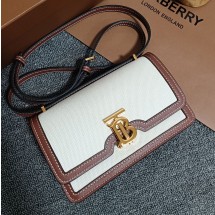 버버리 크로스백 미니 TB 백 내추럴 몰트 브라운 80705741