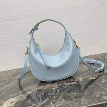 셀린느 틴 룰루백 인 서플 그레인드 카프스킨 글레이셔 120723DPJ08GL